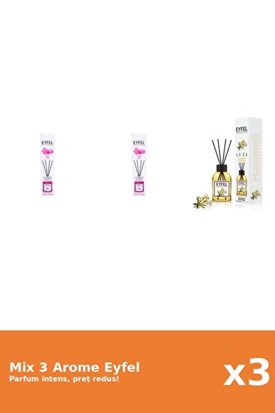 Eyfel Set 3 Mix Eyfel: 2x Bubble Gum, 1x Mana Maicii Domnului