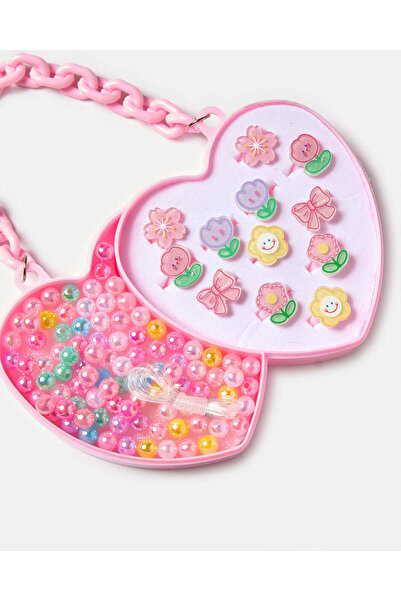 REDTAG مجموعة خواتم وخرز مزخرفة متنوعة للبنات