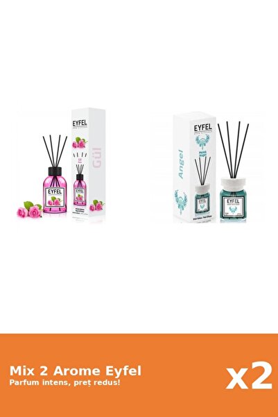 Eyfel Set 2 Mix Eyfel: 1x Angel, 1x Trandafir