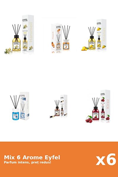 Eyfel Set 6 Mix Variat: 6 arome