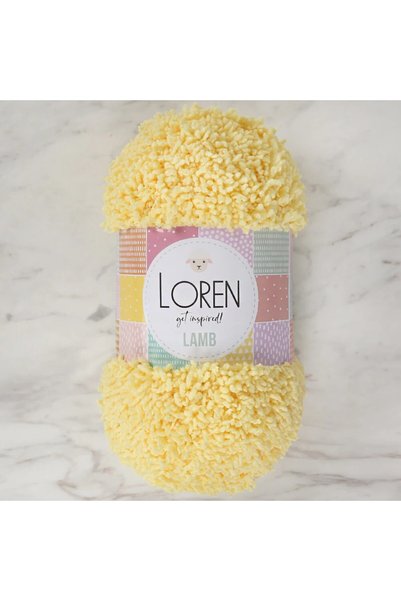 Loren خيط صوف الحملان للأطفال 100 جرام