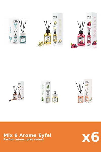Eyfel Set 6 Mix Variat: 6 arome