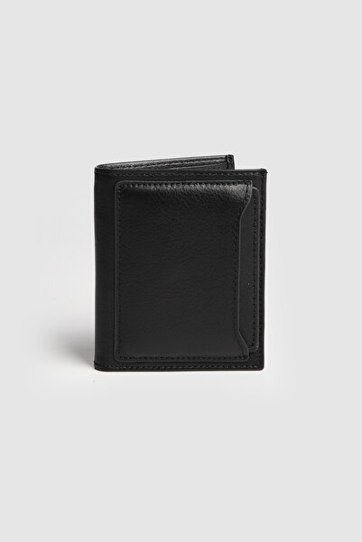 La La'Graccio Paris La'Graccio Paris Dofra Genuine Leather Men's Wallet Black