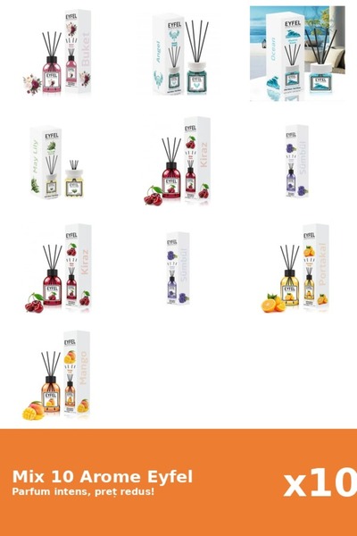 Eyfel Set 10 Mix Variat: 8 arome