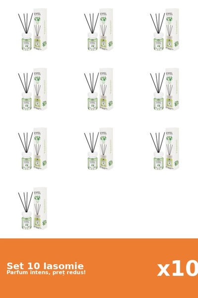 Eyfel Set 10 Odorizant Iasomie, 120 ml