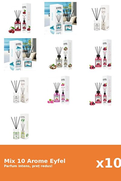 Eyfel Set 10 Mix Variat: 7 arome