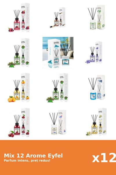 Eyfel Set 12 Mix Variat: 11 arome