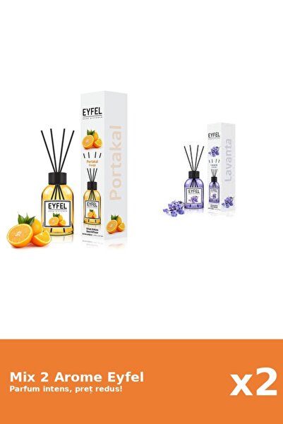 Eyfel Set 2 Mix Eyfel: 1x Lavanda, 1x Portocala
