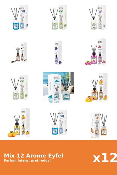 Eyfel Set 12 Mix Variat: 10 arome