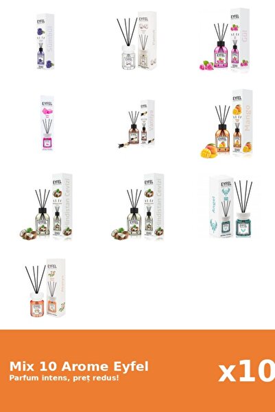 Eyfel Set 10 Mix Variat: 9 arome