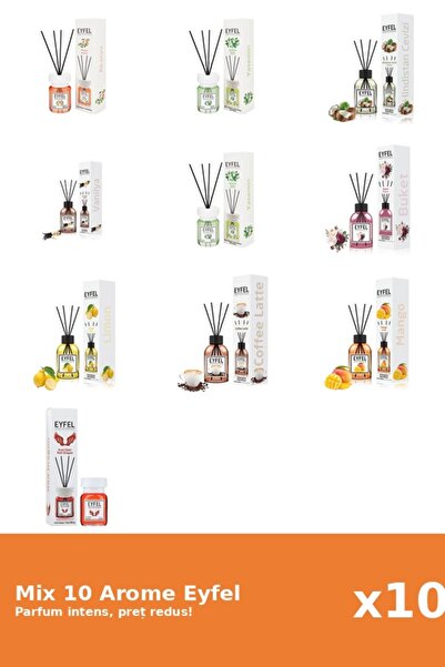 Eyfel Set 10 Mix Variat: 9 arome