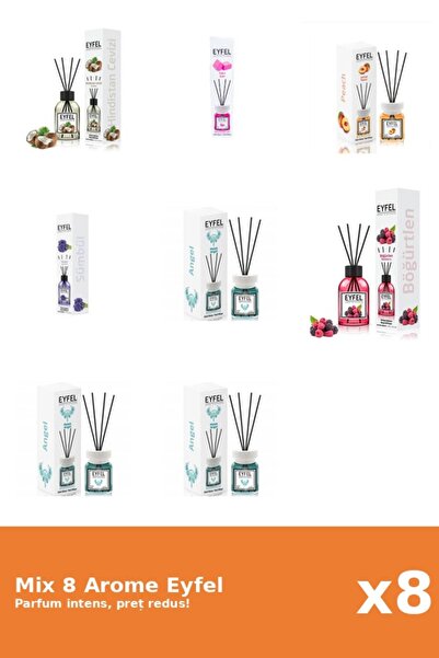 Eyfel Set 8 Mix Variat: 6 arome