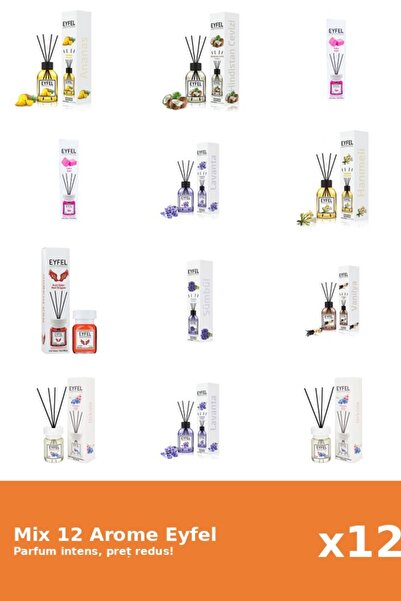 Eyfel Set 12 Mix Variat: 9 arome