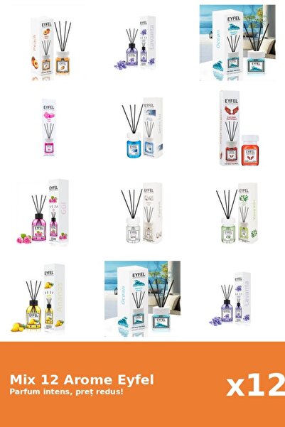 Eyfel Set 12 Mix Variat: 10 arome