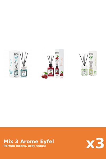 Eyfel Set 3 Mix Eyfel: 1x Angel, 1x Cirese, 1x Iasomie