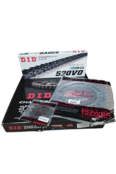 D.I.D Zincir-Dişli Set Honda CBR 250R (2010-2013) 520 Oring