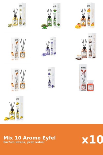 Eyfel Set 10 Mix Variat: 9 arome