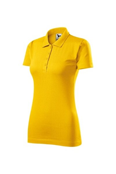 Malfini Women's polo shirt, Single J. 223, XL Yellow