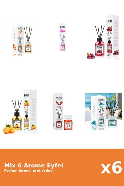 Eyfel Set 6 Mix Variat: 6 arome
