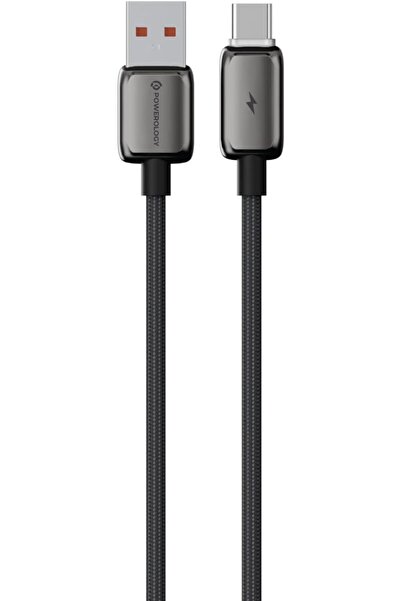 Powerology Zinco Series USB-A to USB-C Cable 3A High Current 1M