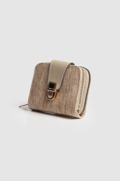 La La'Graccio Paris La'Graccio Paris Women's Asce Knitted-Wicker Wallet Linen...