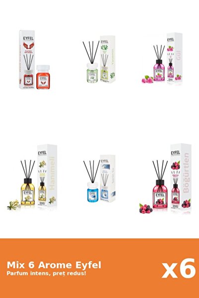 Eyfel Set 6 Mix Variat: 6 arome