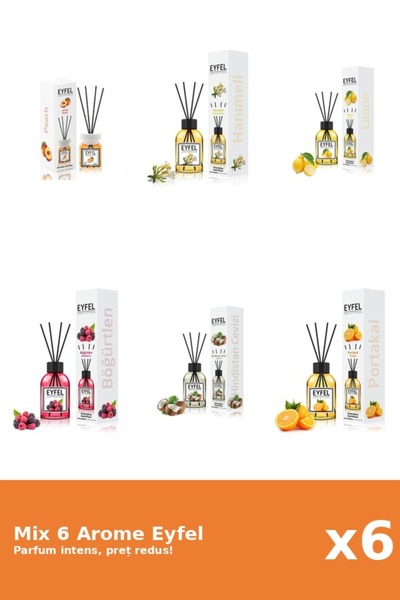 Eyfel Set 6 Mix Variat: 6 arome