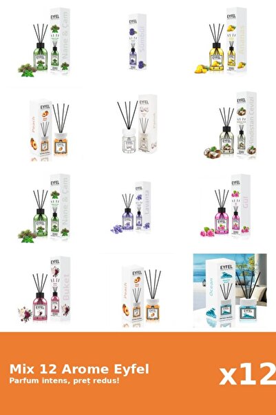 Eyfel Set 12 Mix Variat: 10 arome