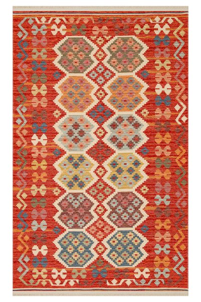 Eko Halı EKO NOMAAD Yöresel desenli otantik kilim