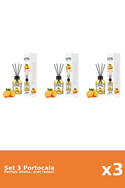 Eyfel Set 3 Odorizant Portocala, 120 ml