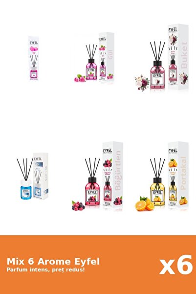 Eyfel Set 6 Mix Variat: 6 arome
