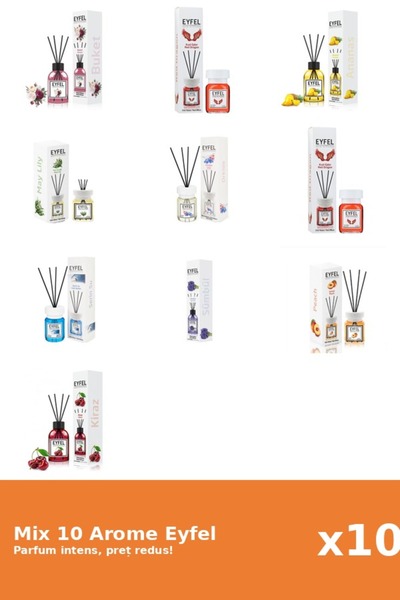 Eyfel Set 10 Mix Variat: 9 arome