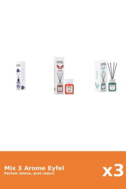 Eyfel Set 3 Mix Eyfel: 1x Angel, 1x Red Dragon, 1x Zambile