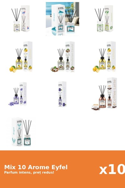 Eyfel Set 10 Mix Variat: 9 arome