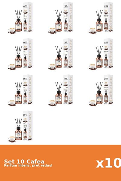 Eyfel Set 10 Odorizant Cafea, 120 ml