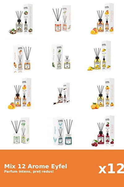 Eyfel Set 12 Mix Variat: 11 arome