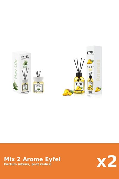 Eyfel Set 2 Mix Eyfel: 1x Ananas, 1x Lacramioare