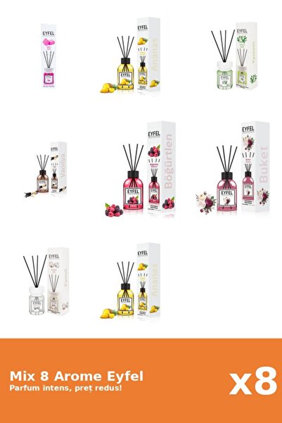Eyfel Set 8 Mix Variat: 7 arome