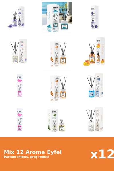 Eyfel Set 12 Mix Variat: 10 arome