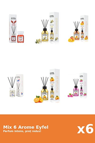 Eyfel Set 6 Mix Variat: 6 arome
