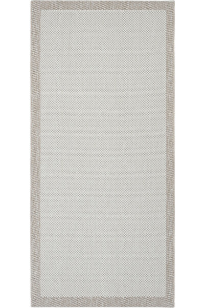 Cool Halı Easy Nunique Krem Bej Rengi Mutfak Sisal Halı Kaymaz Taban Leke Tut...