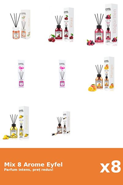 Eyfel Set 8 Mix Variat: 7 arome