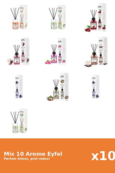 Eyfel Set 10 Mix Variat: 8 arome