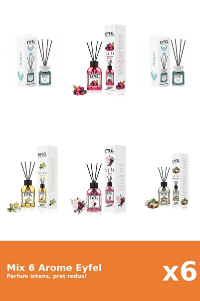 Eyfel Set 6 Mix Variat: 5 arome