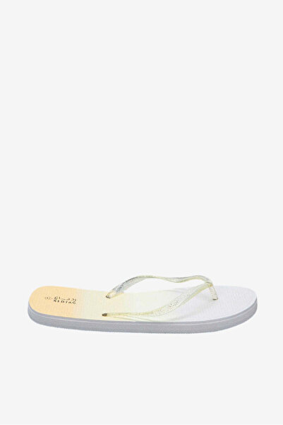 REDTAG Women White Glitter Flip Flop