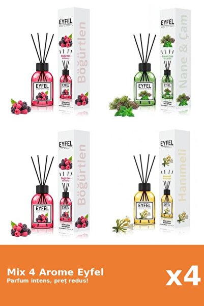 Eyfel Set 4 Mix Eyfel: 2x Fructe De Padure, 1x Mana Maicii Domnului, 1x Pin S...