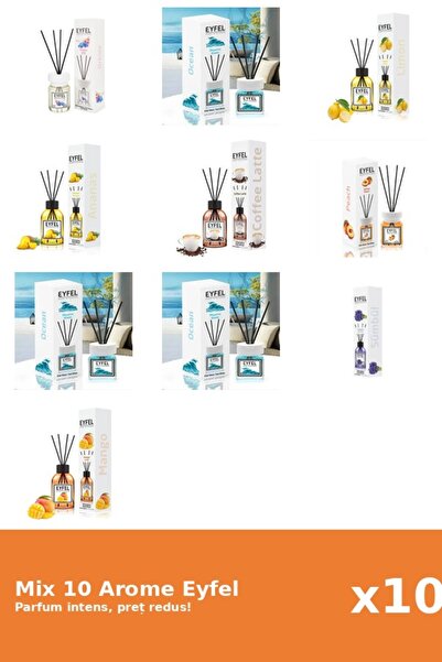 Eyfel Set 10 Mix Variat: 8 arome