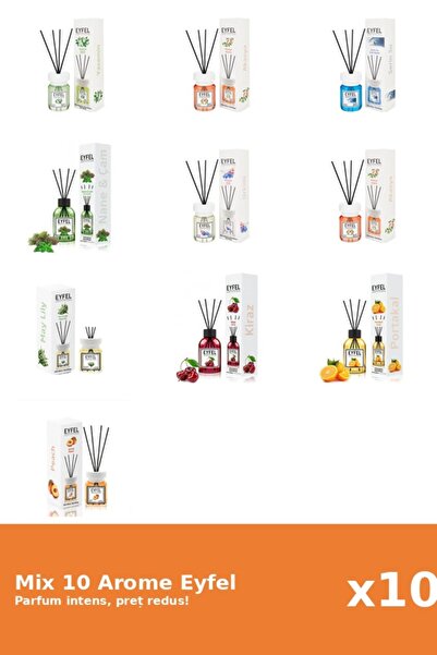 Eyfel Set 10 Mix Variat: 9 arome