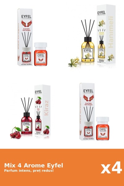 Eyfel Set 4 Mix Eyfel: 1x Cirese, 1x Mana Maicii Domnului, 2x Red Dragon
