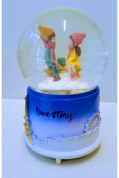 Oyuncakcii ToysveToys büyük boy (17 cm) , motorlu ışıklı müzikli LOVE STORY k...